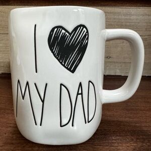 Super Cute 🥰 Rae Dunn By Magenta I  🖤 MY DAD Ceramic Mug - NEW